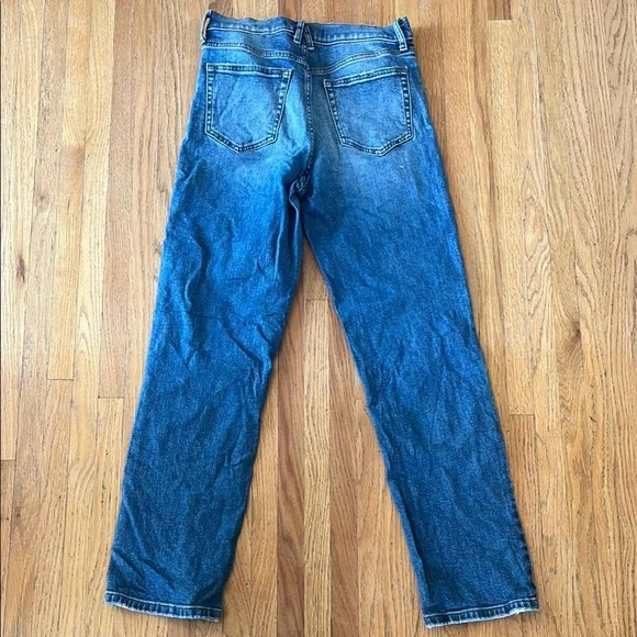 Women’s Blue Distressed Jeans - Picture 4 of 4